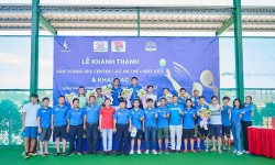 Hodeco Khánh Thành Sân Tennis Tại Dự Án The Light City Và Tổ Chức Giải Đấu Hodeco Tennis Championship 2022